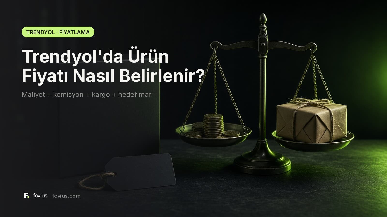 Trendyol'da ürün fiyatı belirleme: maliyetten taban fiyata terazi görseli
